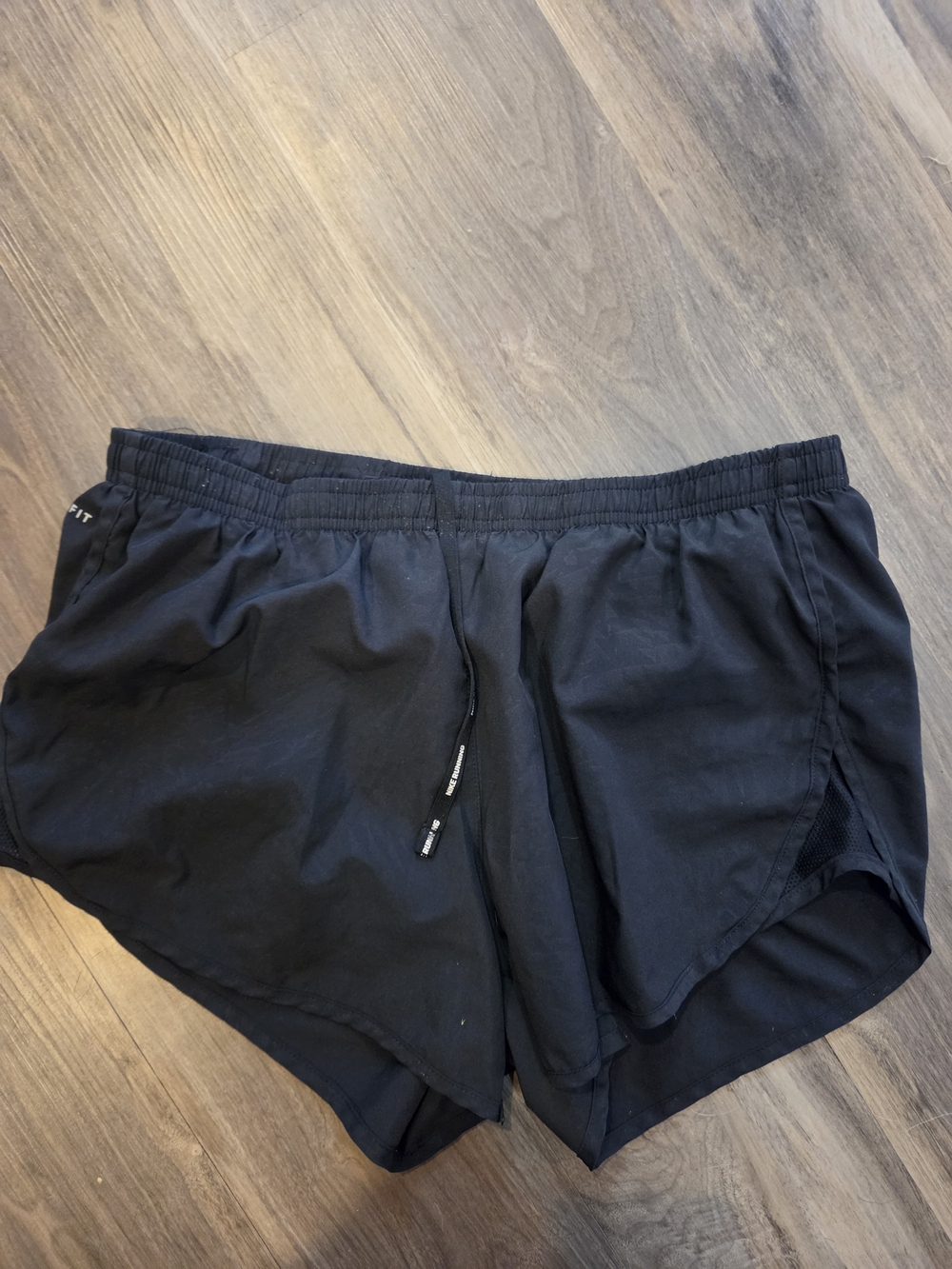 Nike Black Women's Athletic Shorts with Drawstring
